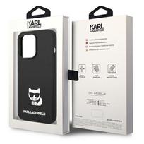 iphone 14 pro max deklas - Karl Lagerfeld "Silicone Choupette Body iPhone 14 Pro Max" Black - 2 nuotrauka