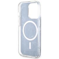 iphone 14 pro max magsafe - Guess "Hardcase Marble MagSafe iPhone 14 Pro Max" Black - 3 nuotrauka