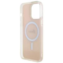 apple 15 with magsafe - Guess "GUHMP15LHITSP IML Iridescent MagSafe iPhone 15 Pro" Pink - 3 nuotrauka