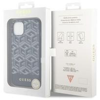 iphone 15 plus magsafe deklas - Guess "GCube Stripes MagSafe iPhone 14 Plus" Black - 3 nuotrauka