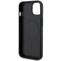 iphone 15 plus magsafe deklas - Guess "GCube Stripes MagSafe iPhone 14 Plus" Black - 4 nuotrauka
