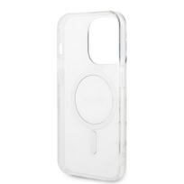 magsafe belaidis - Guess iPhone 14 Pro Marble MagSafe dėklo ir įkroviklio rinkinys Juodas (Black) - 5 nuotrauka