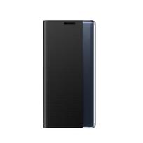 iphone naujas - Hurtel New Sleep Case for Apple iPhone 16e with Flip Cover and Stand - Juodas (Black) - 3 nuotrauka
