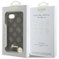 apple 17e - GUESS Peony Script Logo MagSafe Dėklas iPhone 16e Juodas (Black) - 2 nuotrauka