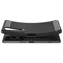 telefonas sony xperia 1 - Spigen Rugged Armor dėklas Sony Xperia 1 VII Juodas (Black) - 2 nuotrauka