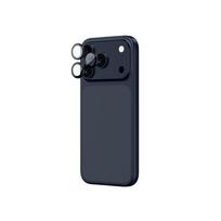 iphone 17 stiklas - AmazingThing Sapphire Camera Glass for iPhone 17 Pro / Pro Max - with Blue Frame - 3 nuotrauka