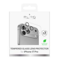 iphone 17 pro glass - Puro Camera Standard tempered glass for iPhone 17 Pro for camera island and lenses - 6 nuotrauka