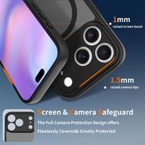 iphone 17 pro max tech - „Tech-Protect BasicMag MagSafe“ dėklas, skirtas „iPhone 17 Pro Max“ – matinis juodas - 5 nuotrauka