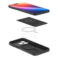 case iphone 15 pro max - Spigen Thin Fit MagSafe Case for Apple iPhone 17 Pro Max - Juodas (Black) - 4 nuotrauka