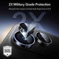16 ekrano plevele - ESR "Armorite" kameros apsauga Apple iPhone 14 Pro / Pro Max / 15 Pro / Pro Max / 16 Pro / Pro Max / 17 Pro / Pro Max - Skaidrus (Clear) - 6 nuotrauka