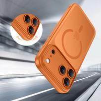 iphone orange - Tech-Protect iPhone 17 Pro MagPeak MagSafe Case - Kosminė Oranžinė (Cosmic Orange) - 3 nuotrauka