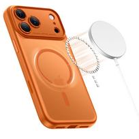 iphone orange - Tech-Protect iPhone 17 Pro MagPeak MagSafe Case - Kosminė Oranžinė (Cosmic Orange) - 6 nuotrauka