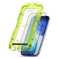 iphone 17 stiklas - Ringke Easy Slide 2-pack tempered glass for iPhone 17 - black - 5 nuotrauka