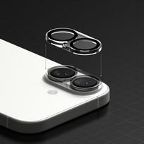 iphone 17 ekrano apsauga - Ringke Camera Full Cover 2-pack for iPhone 17 - Black - 3 nuotrauka