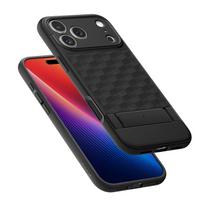 iphone telefonai - Spigen Parallax S MagSafe Case - Juodas (Black) - iPhone 17 Pro Max - 7 nuotrauka