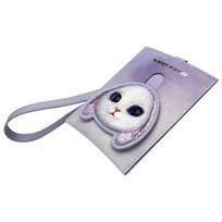 krepsys pinigine - Nimmy Big Eyed Pet 2.0 Rabbit 3-in-1 Phone Bag + Wallet + Tracker Case - Purple - 5 nuotrauka