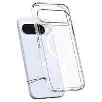 google pixel 10 deklas - Spigen Ultra Hybrid MagSafe Dėklas Google Pixel 10 / 10 Pro - Skaidrus ir Baltas (Clear and White) - 2 nuotrauka