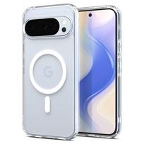 google pixel 10 deklas - Spigen Ultra Hybrid MagSafe Dėklas Google Pixel 10 / 10 Pro - Skaidrus ir Baltas (Clear and White) - 11 nuotrauka