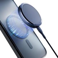 apple 17 - Apple iPhone 17 - 3mk Frosty MagCase Juodas - 9 nuotrauka