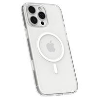apple iphone 16 clear case - Spigen Thin Fit MagSafe Case for Apple iPhone 16 Pro - Skaidrus ir Baltas (Transparent White) - 6 nuotrauka