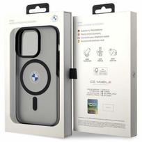telefono deklas iphone 14 pro max - BMW "Signature MagSafe iPhone 14 Pro Max" Black - 2 nuotrauka