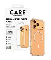 iphone 17 pro glass - PanzerGlass Flagship Case | Back cover | Apple | iPhone 17 Pro Max | Recycled plastic | Transparent | Urban Explorer w. White MagSafe | CR48537 - 2 nuotrauka