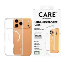 iphone 17 pro glass - PanzerGlass Flagship Case | Back cover | Apple | iPhone 17 Pro Max | Recycled plastic | Transparent | Urban Explorer w. White MagSafe | CR48537 - 5 nuotrauka