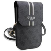 guess pinigines - Guess "PU 4G Printed Stripes Phone Bag" Black - 3 nuotrauka