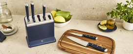 knife - Tefal EverSharp K297S644 5 dalių peilių rinkinys su stovu - 2 nuotrauka