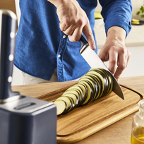knife - Tefal EverSharp K297S644 5 dalių peilių rinkinys su stovu - 3 nuotrauka