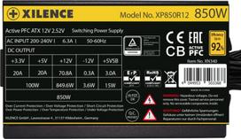 psu 80 plus gold - Xilence XN340 850W ATX Juodas (Black) - 5 nuotrauka
