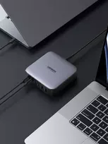 ganis - Ugreen 200W PPS 4 x USB Type C / 2 x USB-A gray (CD271) - 6 nuotrauka