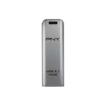 pny elite 256gb - PNY Elite Steel 256GB USB 3.1 Sidabrinis (Silver) - 2 nuotrauka