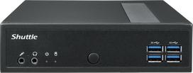 intel n10 - Shuttle XPC slim DL30N ,  Intel N100 ,  1x DDR5 ,  Juodas (Black) - 4 nuotrauka