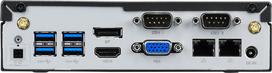 intel n10 - Shuttle XPC slim DL30N ,  Intel N100 ,  1x DDR5 ,  Juodas (Black) - 5 nuotrauka