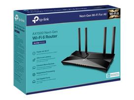 wi fi 6 - TP-Link Archer AX10, Juodas (Black) - 10 nuotrauka