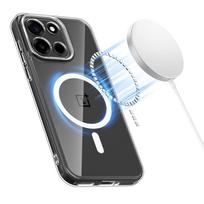 oneplus nord 6 - Tech-Protect FlexAir Hybrid MagSafe dėklas OnePlus Nord 6 - Skaidrus (Clear) - 7 nuotrauka