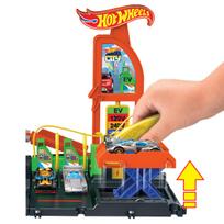 hot wheels trasos - Mattel Hot Wheels City Super Fuel Station HTN79 žaislų rinkinys - 3 nuotrauka