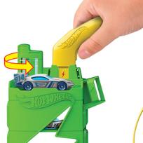 hot wheels trasos - Mattel Hot Wheels City Super Fuel Station HTN79 žaislų rinkinys - 4 nuotrauka