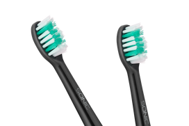 sonic dantu sepetelio galvutes - Dantų šepetėlio galvutės TEESA SONIC Juodas (Black), 2 vnt. - 2 nuotrauka