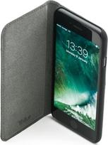 odinis iphone deklas - Tellur Book case Ostrich Genuine Leather for iPhone 7 red - 2 nuotrauka