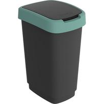 siuksliadeze 25 l - Šiukšliadėžė Rotho Twist 17544, Juoda (Black)/Tamsiai žalia (Dark Green), 25 l - 7 nuotrauka