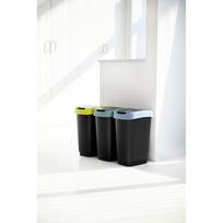 siuksliadeze 25 l - Šiukšliadėžė Rotho Twist 17544, Juoda (Black)/Tamsiai žalia (Dark Green), 25 l - 9 nuotrauka