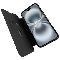 odinis iphone deklas - Dėklas Puro BOOK MAG Booklet Case for iPhone 16, juodas Prekė-PUIPC1661BKMAGBLK - 5 nuotrauka