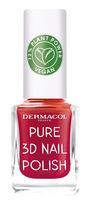 Nagų lakas Dermacol Pure 3D, poppy red sp., 11.0 ml