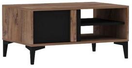 Kavos staliukas Kalune Design Sonay, antracito sp./pušies sp, 90 cm x 60 cm x 45 cm