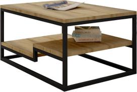 Kavos staliukas Marlo, juoda sp., 100 cm x 60 cm x 48 cm