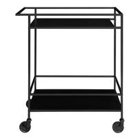 minamas baras - Mini baras House Nordic, juoda sp., 68 cm x 40 cm x 79 cm - 5 nuotrauka