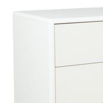 stalas 60 40 - Kavos staliukas Home4you Iris, balta sp., 120 cm x 60 cm x 40 cm - 3 nuotrauka