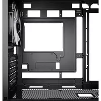atx korpusai - Sharkoon MK2 RGB Micro-ATX, grūdintas stiklas Juodas (Black) - 2 nuotrauka